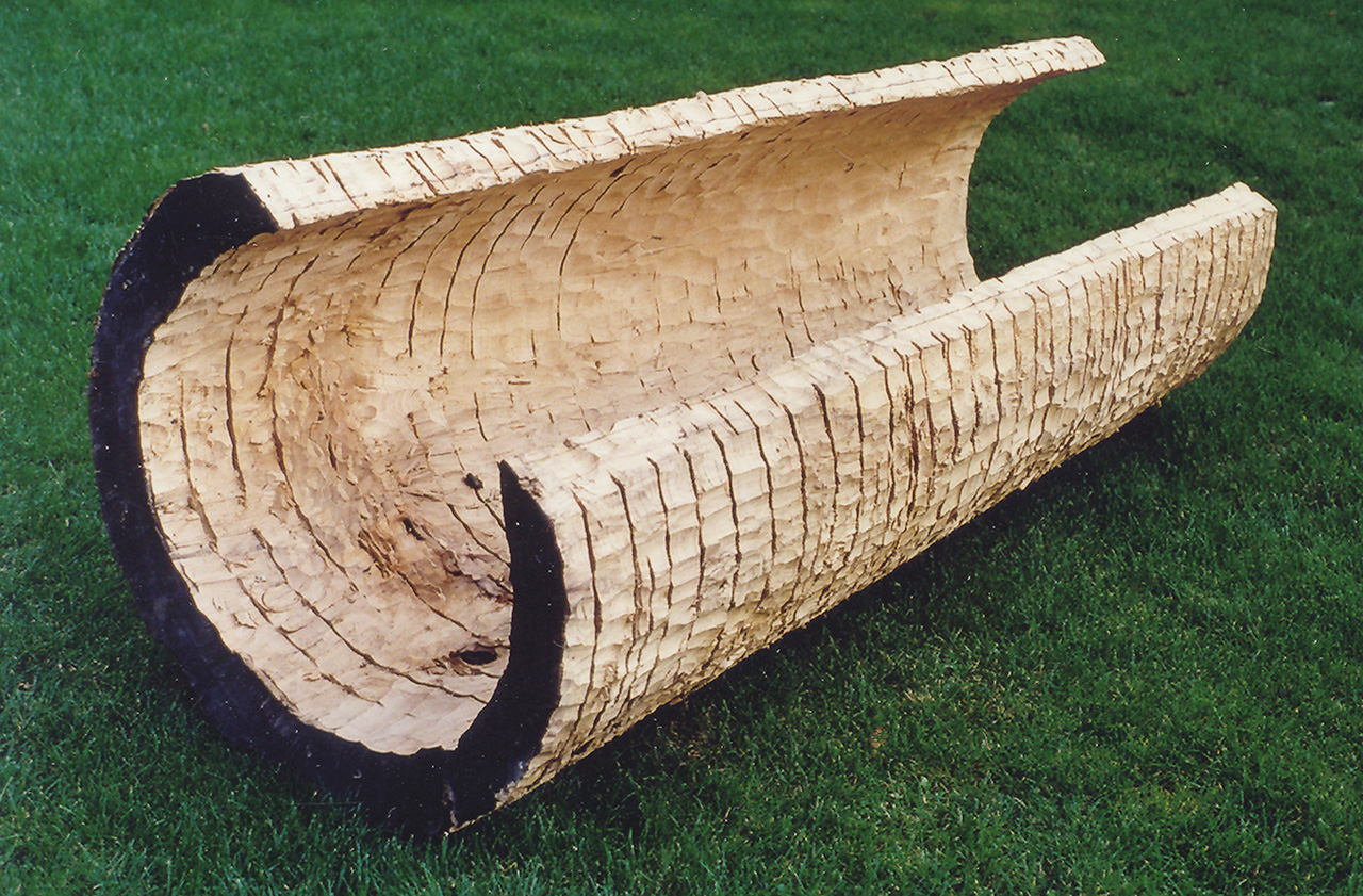 o.T.,1999,Pappel,230x100x85cm
